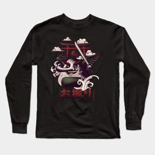 tengu love onigiri Long Sleeve T-Shirt